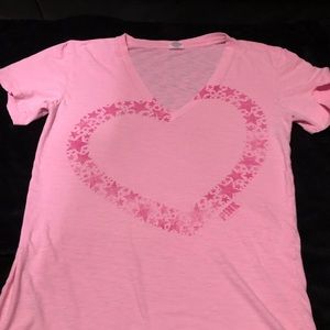 VS PINK large pink ❤️ tee shirt